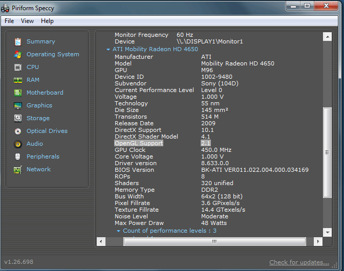 Intel Gma 945 Linux