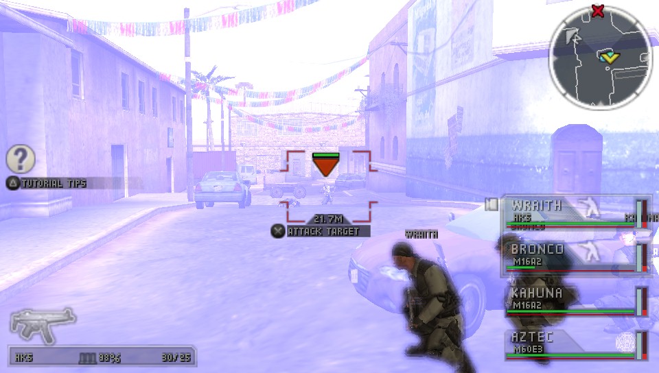 PPSSPP Emulator 0.9.7.2  SOCOM: U.S. Navy SEALs Fireteam Bravo