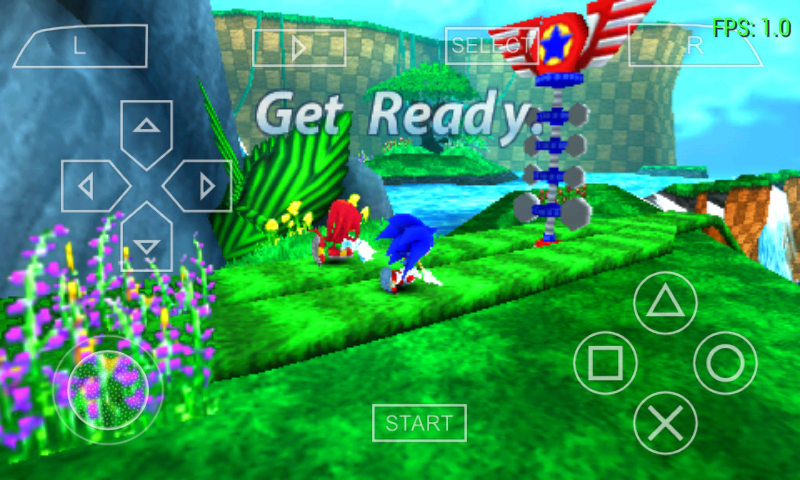 JOGO PSP - SONIC RIVALS