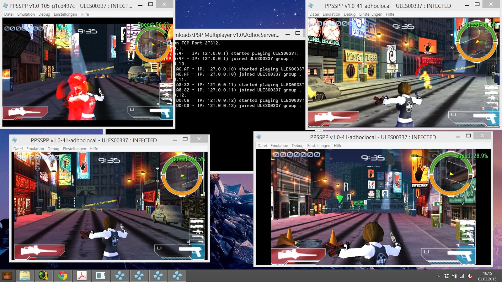 PPSSPP ANDROID JOGANDO PSP MULTIPLAYER LOCAL (VIA AD HOC) 