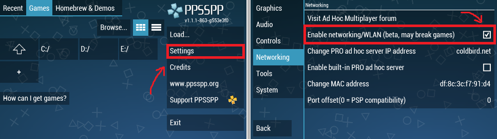 JPCSP - Emulador de PSP com suporte a multiplayer