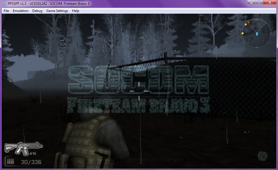 Fireteam Bravo 1 running on PPSSPP : r/SOCOM