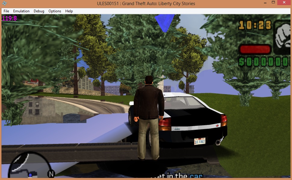 Debug Menu for Grand Theft Auto LCS [Grand Theft Auto: Liberty