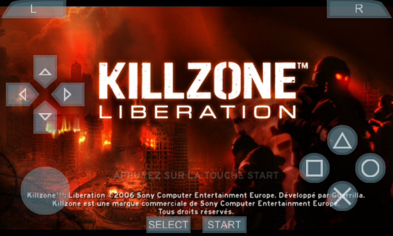 Killzone Liberation PSP Play on PPSSPP Android 