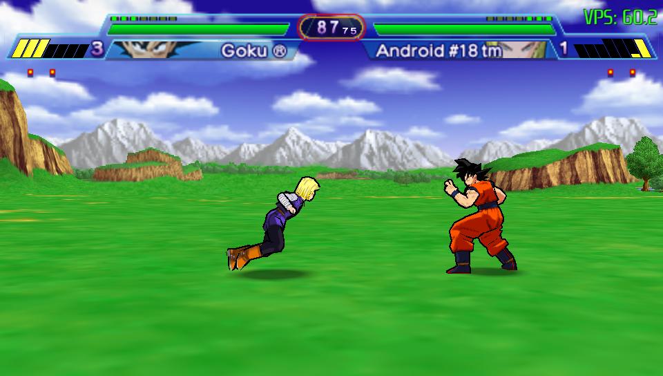 New textures Dragon Ball Z Shin Budokai 2 for ppsspp Android