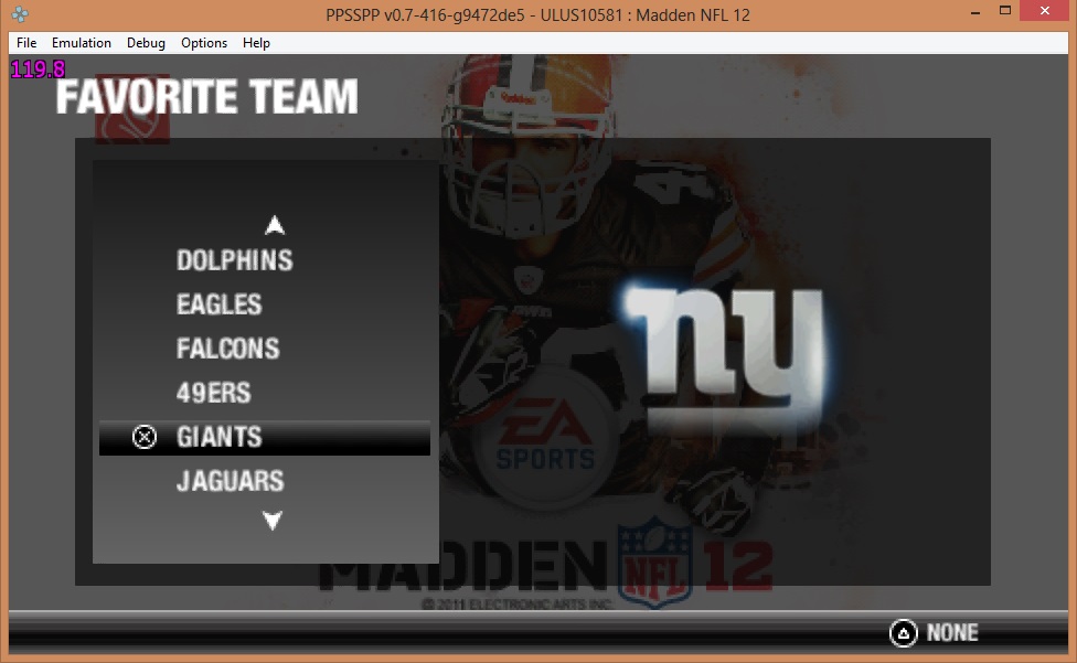 Madden NFL 12 (USA) ISO < PSP ISOs