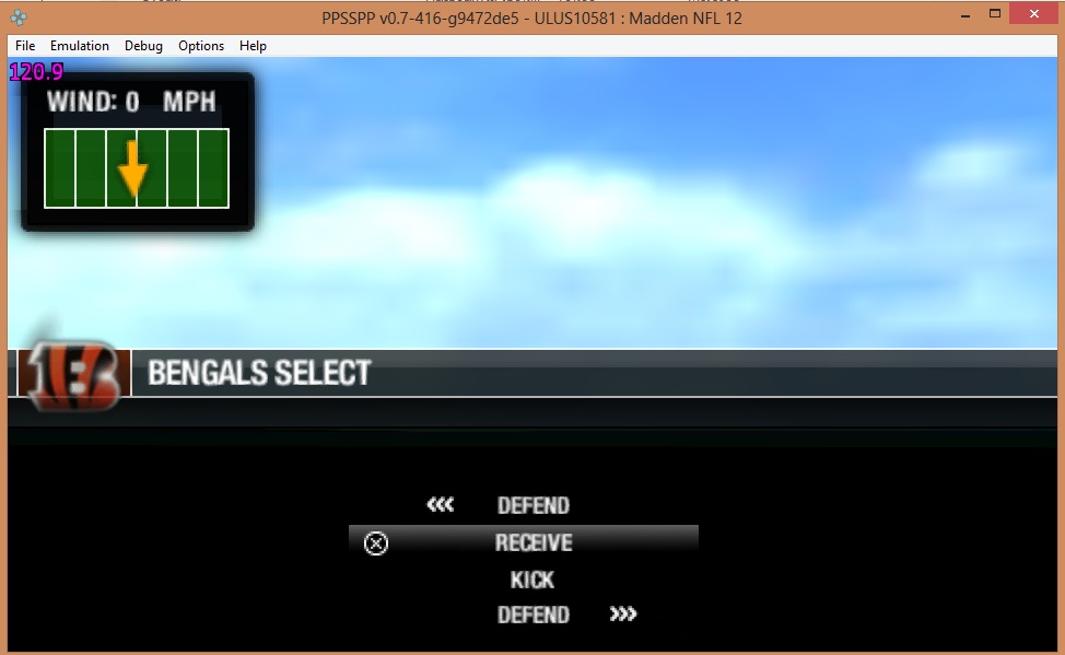 PPSSPP Emulator 0.9.8, Madden NFL 12 [1080p HD]