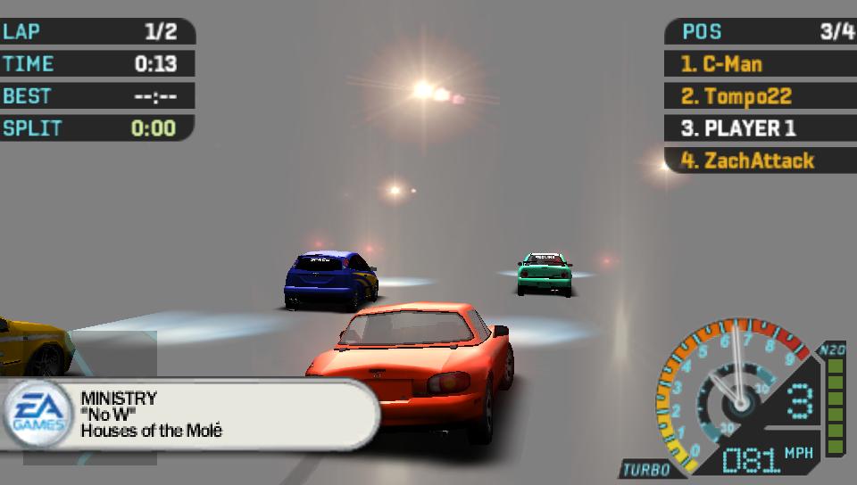 Need for Speed - Underground Rivals (USA) ISO Download < PSP ISOs