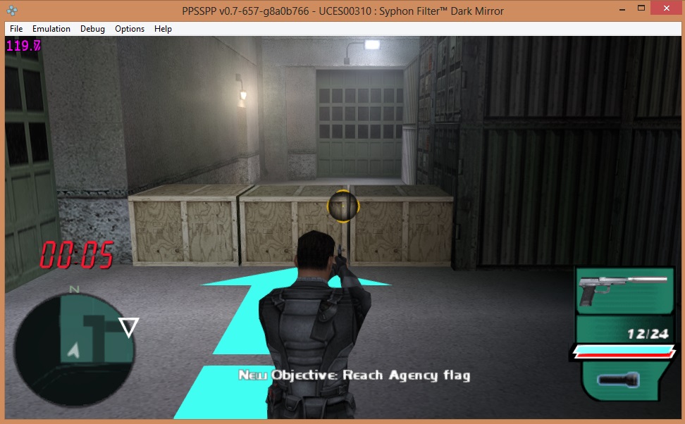 Syphon Filter: Dark Mirror patched with improved controls