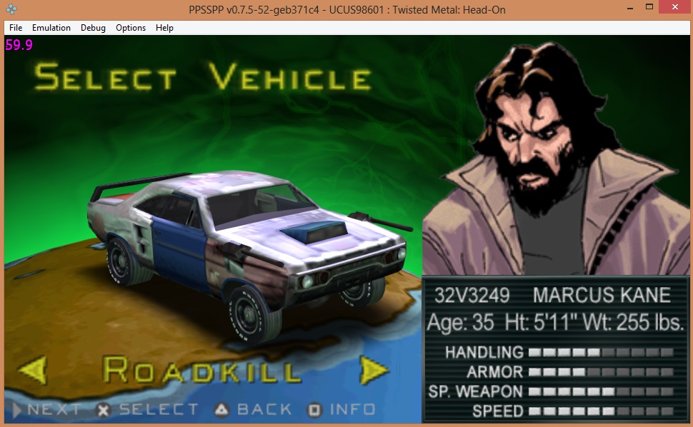 Twisted Metal - Head On ROM - PSP Download - Emulator Games