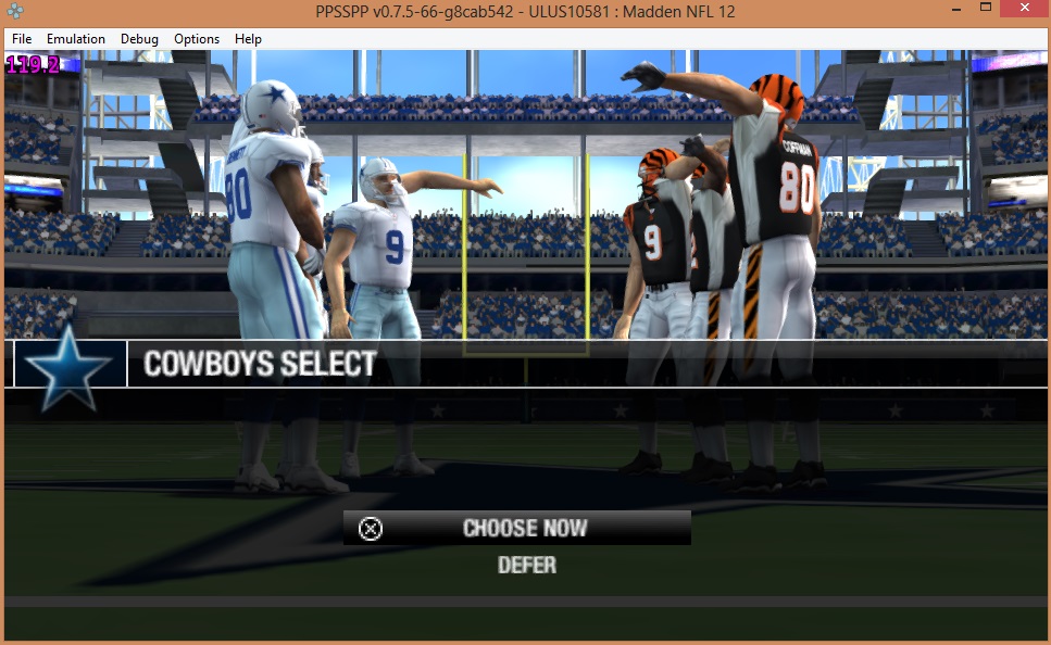 PPSSPP Emulator 0.9.8, Madden NFL 12 [1080p HD]