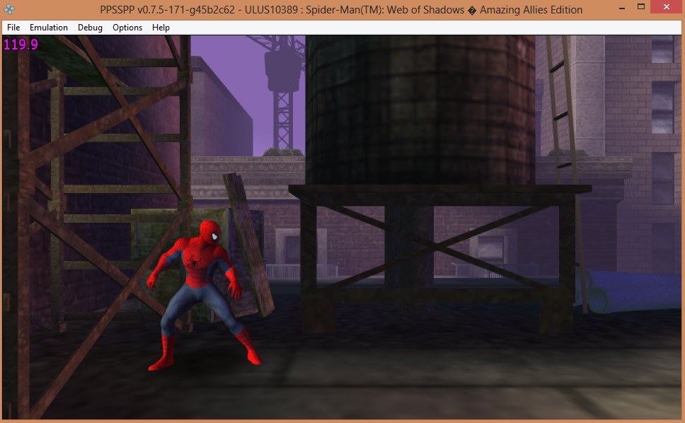 Spider Man Web Of Shadows Psp