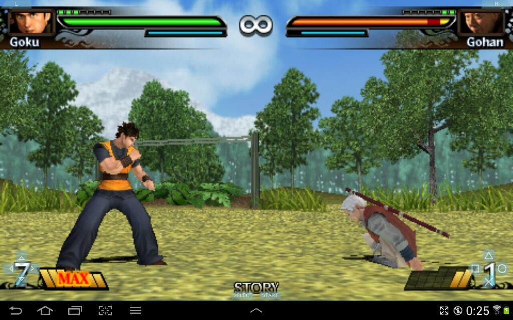 Roshi Vs. Oozaru - Dragon Ball: Evolution (PSP) Gameplay on PPSSPP 