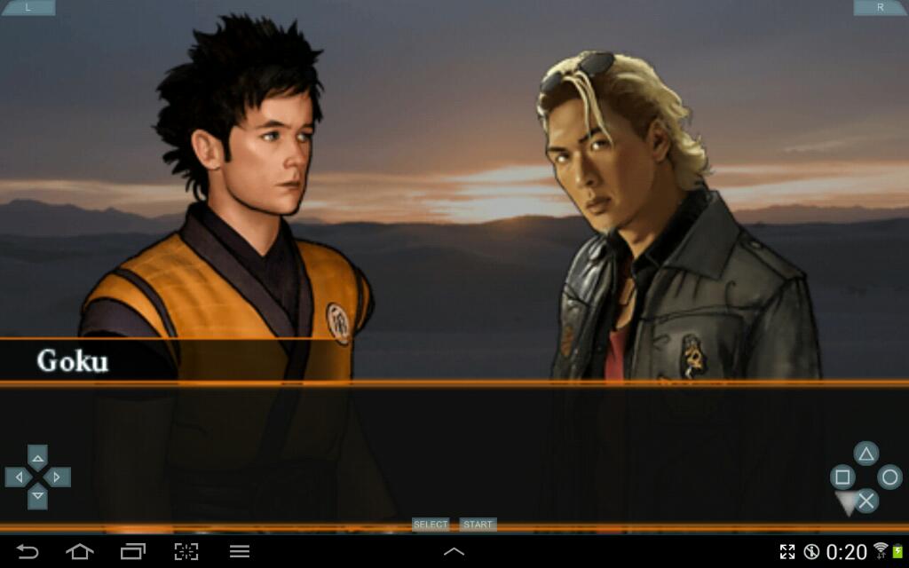 Dragon Ball Evolution (PSP) First Screen Shot - Kanzenshuu