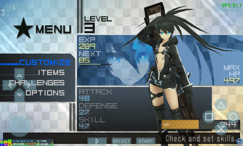 Black Rock Shooter: The Game