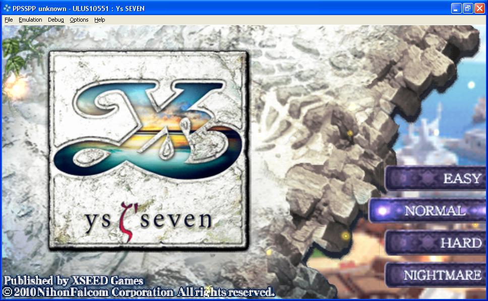 Ys Seven Save Files (PSP-PSP)   - The Independent Video Game  Community