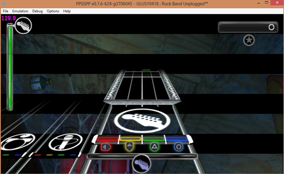 Playing Guitar Hero & Rock Band Emulation on PC 