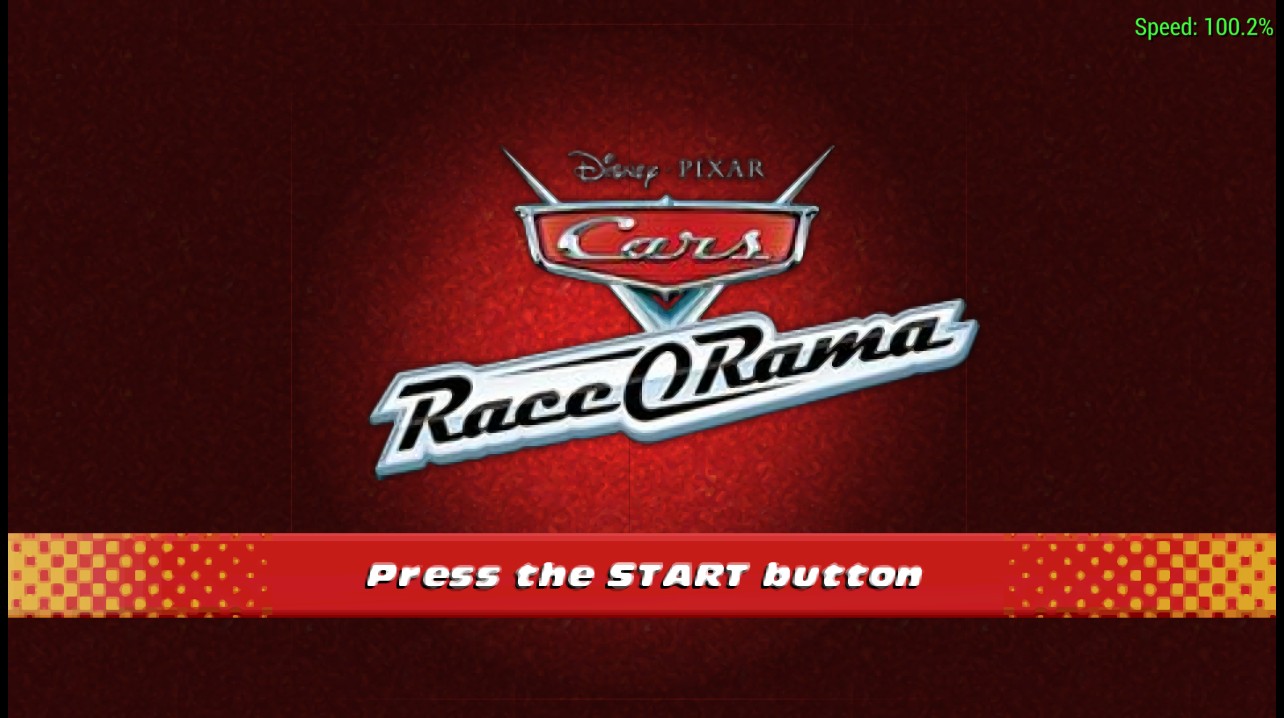 Cars - Race-O-Rama (USA) graphics problem · Issue #4112 · hrydgard